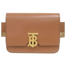 Burberry Gürteltasche aus Leder in Braun