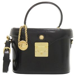 Bolso Vanity de piel Versace