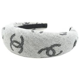 Tira de Cabelo Chanel AA8272 em algodão cinza