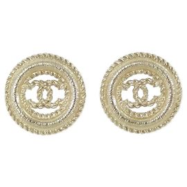 Orecchini a lobo Chanel 86197 Gold