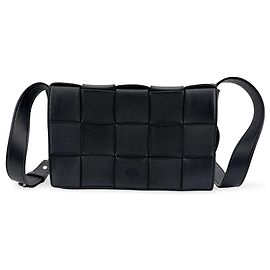 Bottega Veneta Cassette Maxi Intrecciato Patent Candy