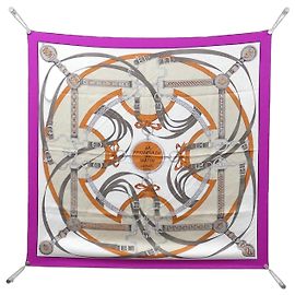 Hermès Hermes LA PROMENDE DU MATIN Carre Scarf