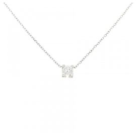 Colar Cartier C de com pendente de diamante