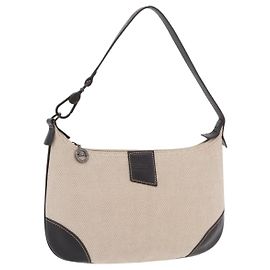 Bolso de hombro LONGCHAMP Canvas Beige Auth 204983A