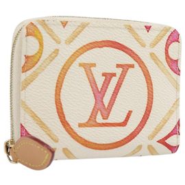 LOUIS VUITTON Monogram Tiles Zippy Coin Purse M83658 LV Auth 205926M