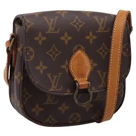 LOUIS VUITTON Monogram Saint Cloud PM Shoulder Bag M51244 LV Auth ep16039