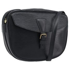 Sac à épaule LOUIS VUITTON Epi Jeune Fille MM Noir M52152 LV Auth ep16038A