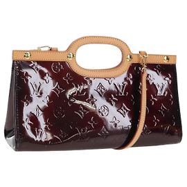Borsa LOUIS VUITTON Monogram Vernis Roxbury Drive Amarante M91995 LV Auth 202537V