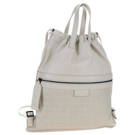 BOTTEGA VENETA Rucksack Leder 2way Ivory Auth 206074V