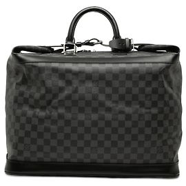 Black Louis Vuitton Damier Graphite Grimaud Travel Bag