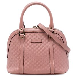 Borsa Dome Mini Microguccissima Gucci Rosa