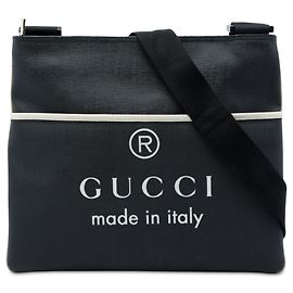 Gucci GG Supreme Trademark Logo Crossbody schwarz