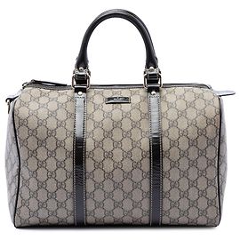 Borsa Boston Gucci Joy Medium GG Supreme Beige