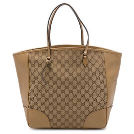 Borsa Tote Gucci GG Canvas Bree Beige