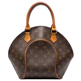 Bolsa de mão Louis Vuitton Monogram Ellipse PM Castanha