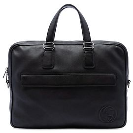 Borsa business Soho Gucci in pelle di vitello nera