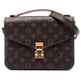 Bolsa Louis Vuitton Monogram Pochette Metis Castanha