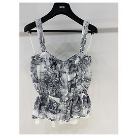 Autre Marque Top Camisola Dior Estampado Animales Algodón Multicolor