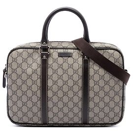 Borsa business Gucci GG Supreme Beige