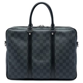 Sac Business Louis Vuitton Damier Graphite Porte Documents Voyage PM Noir
