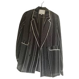 3.1 Phillip Lim Nadelstreifen Seidenblazer