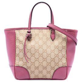 Borsa Bree Small GG Canvas Gucci Rosa