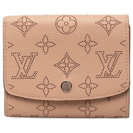 Portafoglio Compatto Louis Vuitton Monogram Mahina Iris Rosa Piccoli Portafogli