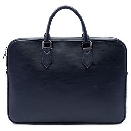 Mala de Negócios Louis Vuitton Epi Dandy PM Azul