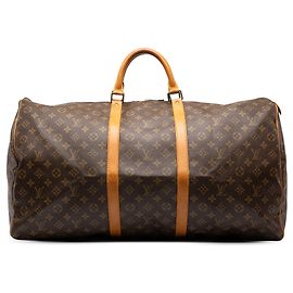 Bolso de viaje Louis Vuitton Monogram Keepall 60 Marrón
