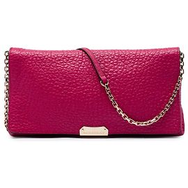 Pink Burberry Medium Grained Calfskin Mildenhall Crossbody