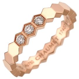 Anel Chaumet Bee My Love em ouro rosa