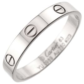 Anillo Mini Love Cartier en oro blanco de 18K