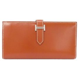 Hermès Hermes Bearn Soufflé Long Wallet