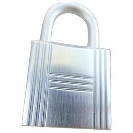 Lucchetto e Chiavi Hermès Argento Spazzolato