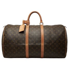 Bolsa Boston Louis Vuitton Monogram Keepall 55