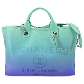 Chanel Deauville 2-way Chain Tote Handtasche