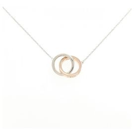 Autre Marque Tiffany & Co. 1837 Verschlungene Kreis Halskette