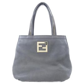 Fendi Nubuck Leather Handbag