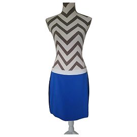 Minifalda bicolor Diane Von Furstenberg Sloane