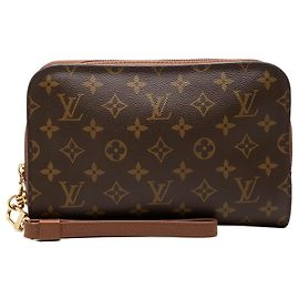 Bolso de mano Louis Vuitton Monogram Orsay Marrón