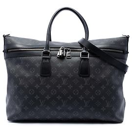 Black Louis Vuitton Monogram Eclipse Apollo All Day Satchel