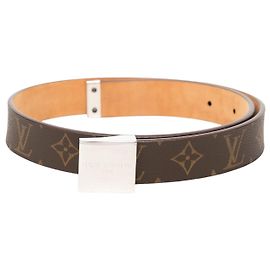 Louis Vuitton Monogram Gürtel Braun