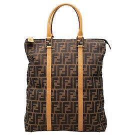 Bolso Tote Fendi Zucca Canvas marrón