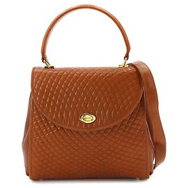 Sac à main en cuir matelassé Bally