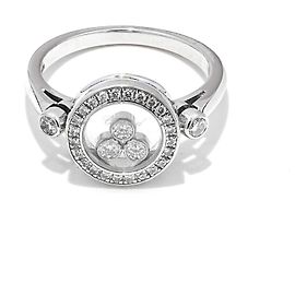 Chopard Happy Diamonds Ring in 18K White Gold with Diamonds