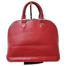Borsa Louis Vuitton Epi Alma PM Rossa