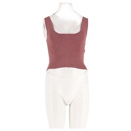 Autre Marque CORTANA Enges Top aus Viskose Rosa XS