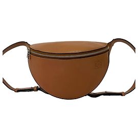 Loewe Brown Leather Bum Bag