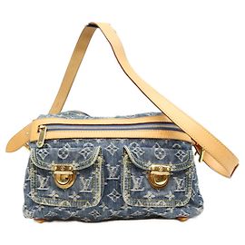 Louis Vuitton M95049 Monogram Denim Baggy PM Shoulder Bag