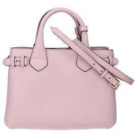 Borsa a mano 2-Way Baby Banner in pelle di vitello Burberry